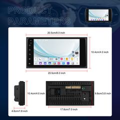 Οθόνη 7” Podofo Android 15 για TOYOTA PRIUS (2009-2015) | 2GB+64GB | Wireless CarPlay & Android Auto | GPS | ASP | EQ | WiFi-thumb-21