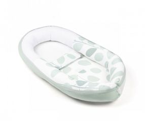 Βρεφική φωλιά Doomoo Cocoon Leaves Aqua Green