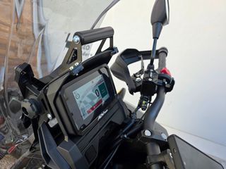 honda adv 350 2025 - Honda x-adv 350 Βάση στήριξης συσκευών GPS / PDA / κινητών / κάμερας Μπαράκι για gps βάση για όργανα-thumb-3