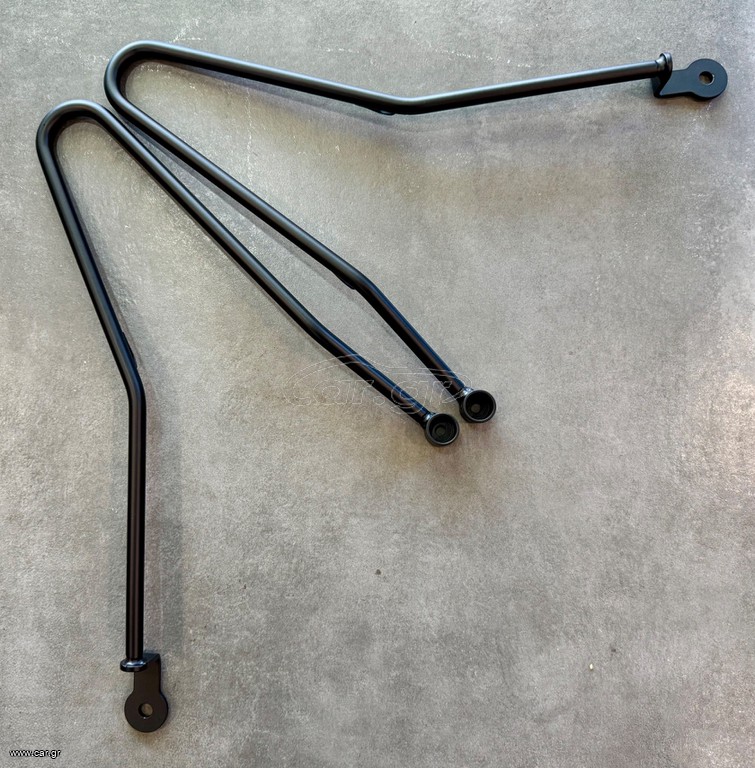 Bάσεις για πλαϊνές βαλίτσες και σαμάρια BLACK - TRIUMPH BONNEVILLE AIR COOLED