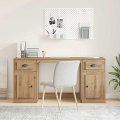 Γραφείο με Ντουλάπι Artisan Oak Επεξεργασμένο Ξύλο 3402678