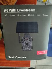 Κάμερα εξωτερικού χώρου hunting 4g 2k με ηλιακό πάνελ για Μελίσσια κλπ