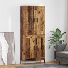 Highboard Παλιό Ξύλο 69,5 x 34 x 180 εκ. Επεξεργασμένο Ξύλο 3415752