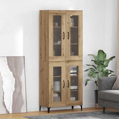 Highboard Artisan Oak 69,5 x 34 x 180 εκ. Επεξεργασμένο Ξύλο 3415842