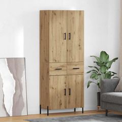 Highboard Artisan Oak 69,5 x 34 x 180 εκ. Επεξεργασμένο Ξύλο 3415869
