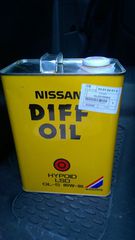 ΒΑΛΒΟΛΙΝΗ ΚΙΒΩΤΙΟΥ ΤΑΧΥΤΗΤΩΝ NISSAN DIFFERENTIAL 80W-90 GL5  4L 4 ΛΙΤΡΑ   KLD3180904