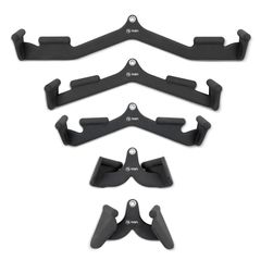 Σετ Λαβών για Έλξεις Multi Grip Μαύρο Amila 92701