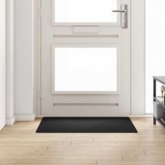 Δερμάτινο Χαλί Ανθρακί 100 x 100 cm 100% Πολυπροπυλένιο 42011366