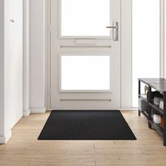 Δερμάτινο Χαλί Ανθρακί 100 x 200 cm 100% Πολυπροπυλένιο 42011368