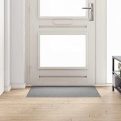 Δερμάτινο Χαλί Ανοιχτό γκρι 100 x 100 cm 100% Πολυπροπυλένιο 42011378