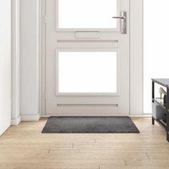 Δερμάτινο Χαλί Γκρι 100 x 100 cm 100% Πολυπροπυλένιο Τούφτα 42011394