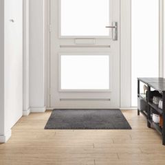 Δερμάτινο Χαλί Γκρι 100 x 150 cm 100% Πολυπροπυλένιο Τούφτα 42011395