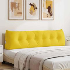 Μαξιλάρι Πλάτης Απαλό Κίτρινο 180 x 24 x 50 εκ ύφασμα 42014566