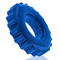 Oxballs PLUSHY Cockring Blue Fire-thumb-4