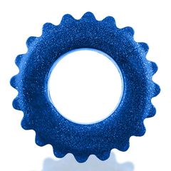 Oxballs PLUSHY Cockring Blue Fire-thumb-1