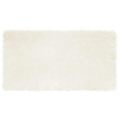 Χαλί από τεχνητό πρόβειο δέρμα TAFALLA Λευκό 80 x 150 cm 42021456