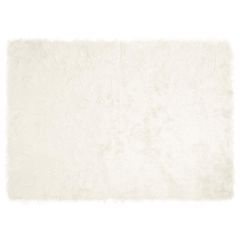 Χαλί από τεχνητό πρόβειο δέρμα TAFALLA Λευκό 120 x 170 cm 42021460