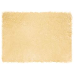 Χαλί από τεχνητό πρόβειο δέρμα TAFALLA Κρεμ 140 x 200 cm 42021505