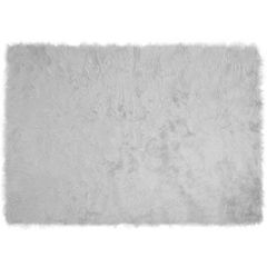 Χαλί από τεχνητό πρόβειο δέρμα TAFALLA Γκρι 140 x 200 cm 42021527