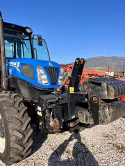 Δενδροκομικά Τρακτέρ New Holland 2015 T4.95f tn95f Πυραμίδα με αντίβαρα 350kg