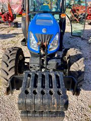 Δενδροκομικά Τρακτέρ New Holland 2015 T4.95f tn95f Πυραμίδα με αντίβαρα 350kg-thumb-4