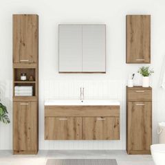 Ντουλάπι νιπτήρα Artisan Oak Επεξεργασμένο Ξύλο 880442