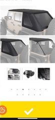 Smittybilt  Bowless Combo Soft Top-thumb-1