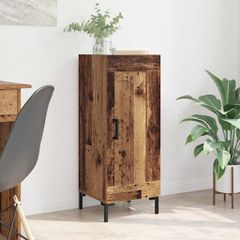 Πλαϊνό γραφείο Olden Παλιό Ξύλο 34,5 x 34 x 90 εκ. 881651