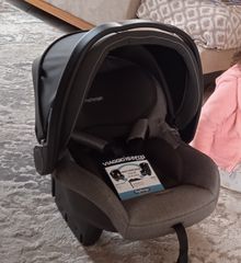 Καθισματάκι αυτοκινήτου - αυγό Peg Perego, Primo Viaggio SL, μαύρο - γκρι