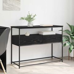 Τραπέζι κονσόλας Μαύρη Οξυά 100 x 40 x 75 cm Επεξεργασμένο Ξύλο 882229