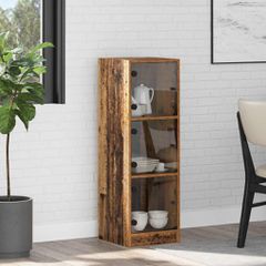 Highboard Παλιό Ξύλο 35 x 37 x 109 εκ Επεξεργασμένο ξύλο 882892