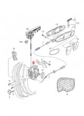 A1/A3/Q2/A4/A5/Q5/TT/R8 κλειδαριά εμπρός αριστερή 7PIN 8X1837015 / 8X1837015B-thumb-1