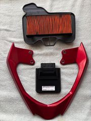 SYM VF 125 ΧΕΙΡΟΛΑΒΗ ΓΝΗΣΙΑ ΚΑΙ ΕΓΚΕΦΑΛΟΣ ΓΝΗΣΙΟΣ ΚΑΙ ΦΙΛΤΡΟ ΓΝΗΣΙΟ EURO 4