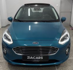 Ford Fiesta 2018 •LED •PANORAMA •125hp •FULL EXTRA-thumb-1