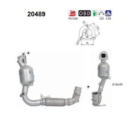 ΚΑΤΑΛΥΤΗΣ FORD FIESTA VII 1.1cc Ti-VCT 2017-        KARALOIZOS exhaust