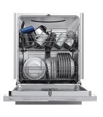 Midea MDWPB1303LS-W Πλήρως Εντοιχιζόμενο Πλυντήριο Πιάτων για 13 Σερβίτσια Π59.8xY81.5εκ.
