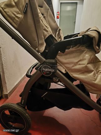 Καρότσι μαζί με κάθισμα αυτοκινήτου και izofix