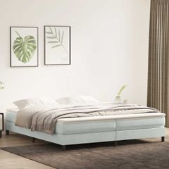 Box Spring Κρεβάτι χωρίς στρώμα 200x220 cm Βελούδινο 3315891