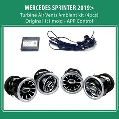 DIQ AMBIENT 8176 SPR - BENZ SPRINTER (W907) (Digital iQ Turbine Air Vent Ambient Light Kit for MERCEDES SPRINTER mod. 2019)