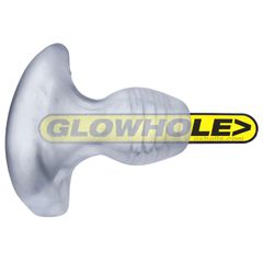 Oxballs Glowhole-1 - Buttplug + LED insert - Small - Clear-thumb-3