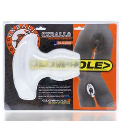 Oxballs Glowhole-1 - Buttplug + LED insert - Small - Clear-thumb-4