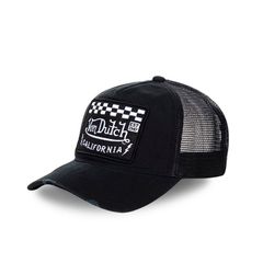 Von Dutch Καπέλο Heritage cap square patch racer/black