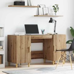Γραφείο Artisan Oak Επεξεργασμένο Ξύλο 140 x 50 x 75 εκ. 886235