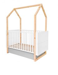Κρεβάτι Βρεφικό  Προεφηβικό  Bellamy Pinette 70 x 140 εως 160 cm Μαζί με στρώμα κοκοφοίνικα 70χ140 σε αρίστη κατάσταση