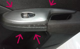 HONDA CIVIC VIII 2005 - 2012.//  ΧΕΡΟΥΛΙ ΠΟΡΤΑΣ ΔΕΞΙΑ ΝΙΚΕΛ  \\  Γ Ν Η Σ Ι Α-ΚΑΛΟΜΕΤΑΧΕΙΡΙΣΜΕΝΑ-ΑΝΤΑΛΛΑΚΤΙΚΑ