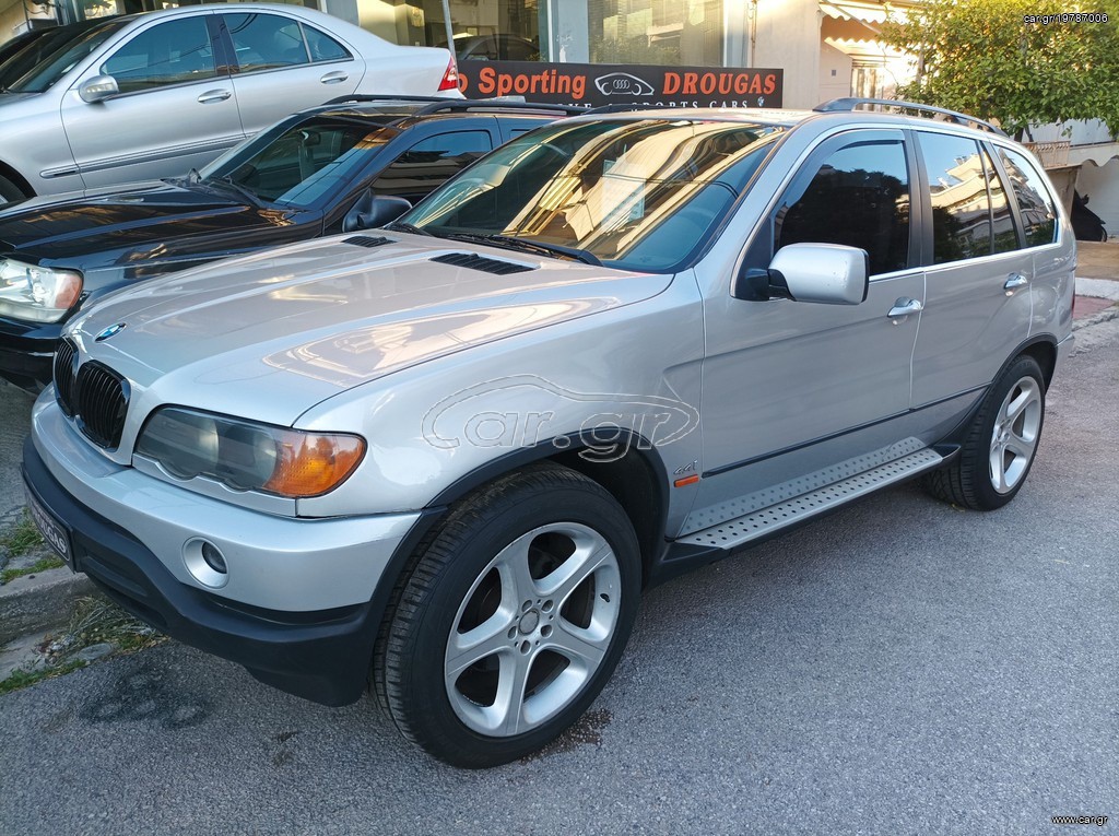 Bmw X5 2001 V8  Μ-SPORT PACKEΤ 20' ΖΑΝTOΛAΣTIXA  ΔΕΡΜΑ ΜΑΥΡΟ