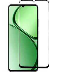 Full Glue Tempered Glass 5D for Realme C61 Black frame