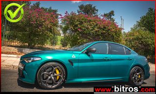 Alfa Romeo Giulia 2021 952 Quadrifoglio 2.9 V6 BiTurbo F1 510Hp GREEN