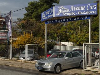 Mercedes-Benz E 200 2004 Auto Elegance • 1.800cc Βενζίνη • Δέρμα • Νέα Καδένα-thumb-2