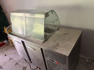 Επαγγελματική σαλατιέρα με ψυγείο-thumb-3